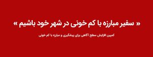 سفیر مبارزه با کم خونی در شهر خود باشیم 12